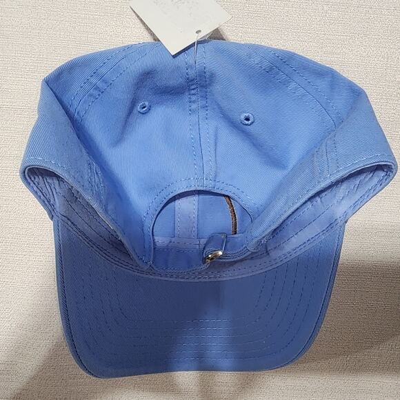 après ski blue hat embroidered adjustable strap - Picture 5 of 6